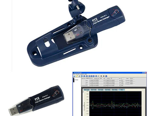 acelerômetro triaxial PCE-VD 3